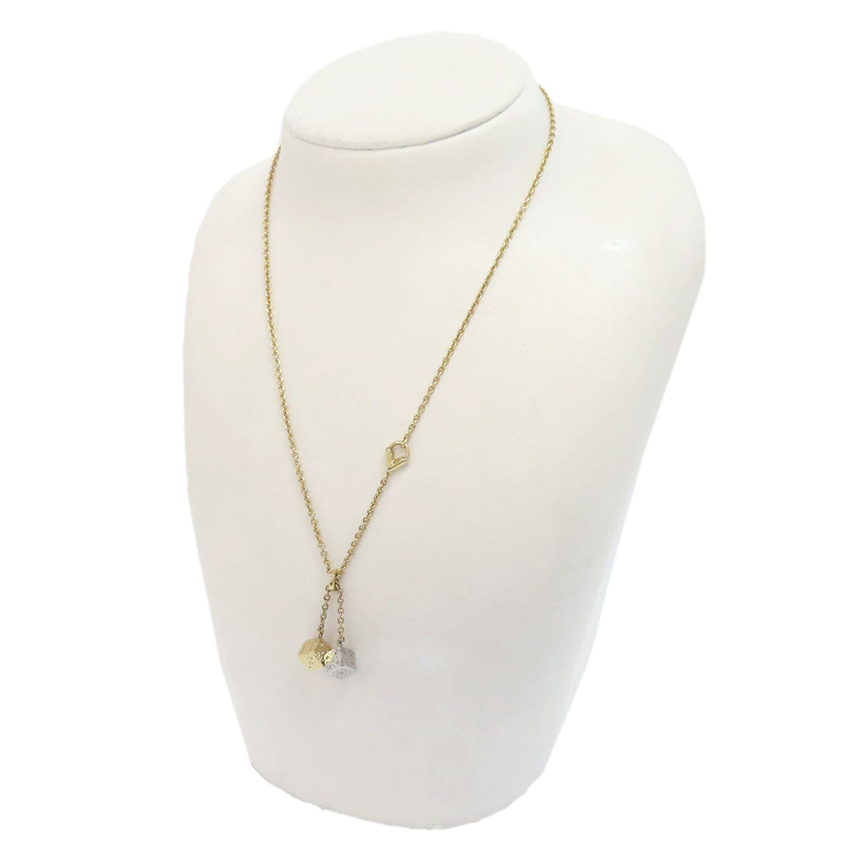 LOUIS VUITTON M62804 Lucky gram Necklace Gold Plated Ladies [Used]