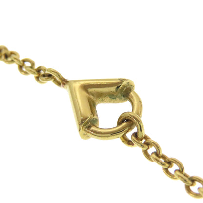 LOUIS VUITTON M62804 Lucky gram Necklace Gold Plated Ladies [Used]