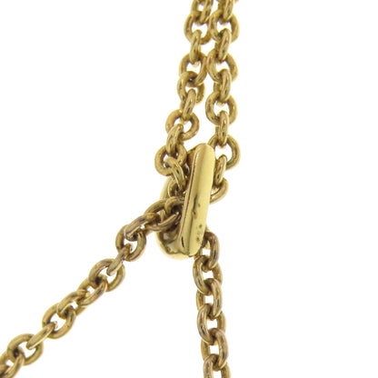 LOUIS VUITTON M62804 Lucky gram Necklace Gold Plated Ladies [Used]