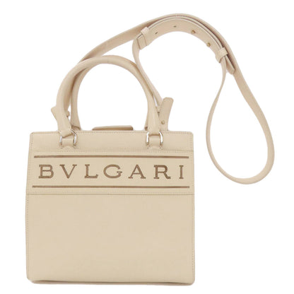 BVLGARI Bvlgari logo 2-way Handbag Calf Ladies [Used]