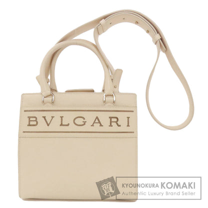 BVLGARI Bvlgari logo 2-way Handbag Calf Ladies [Used]