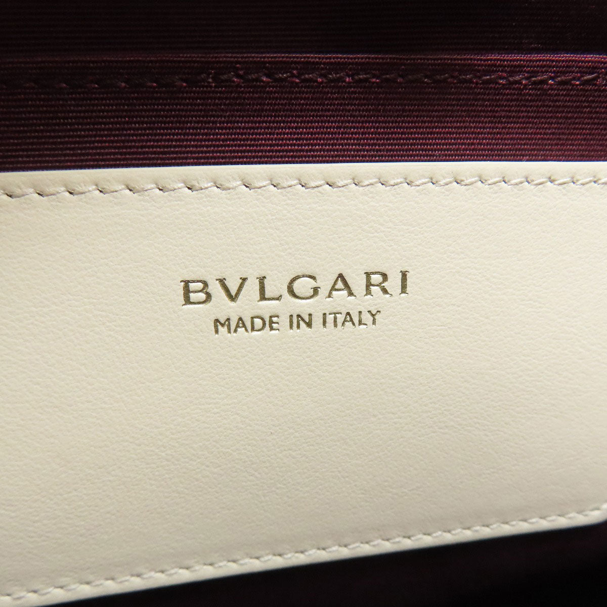 BVLGARI Bvlgari logo 2-way Handbag Calf Ladies [Used]