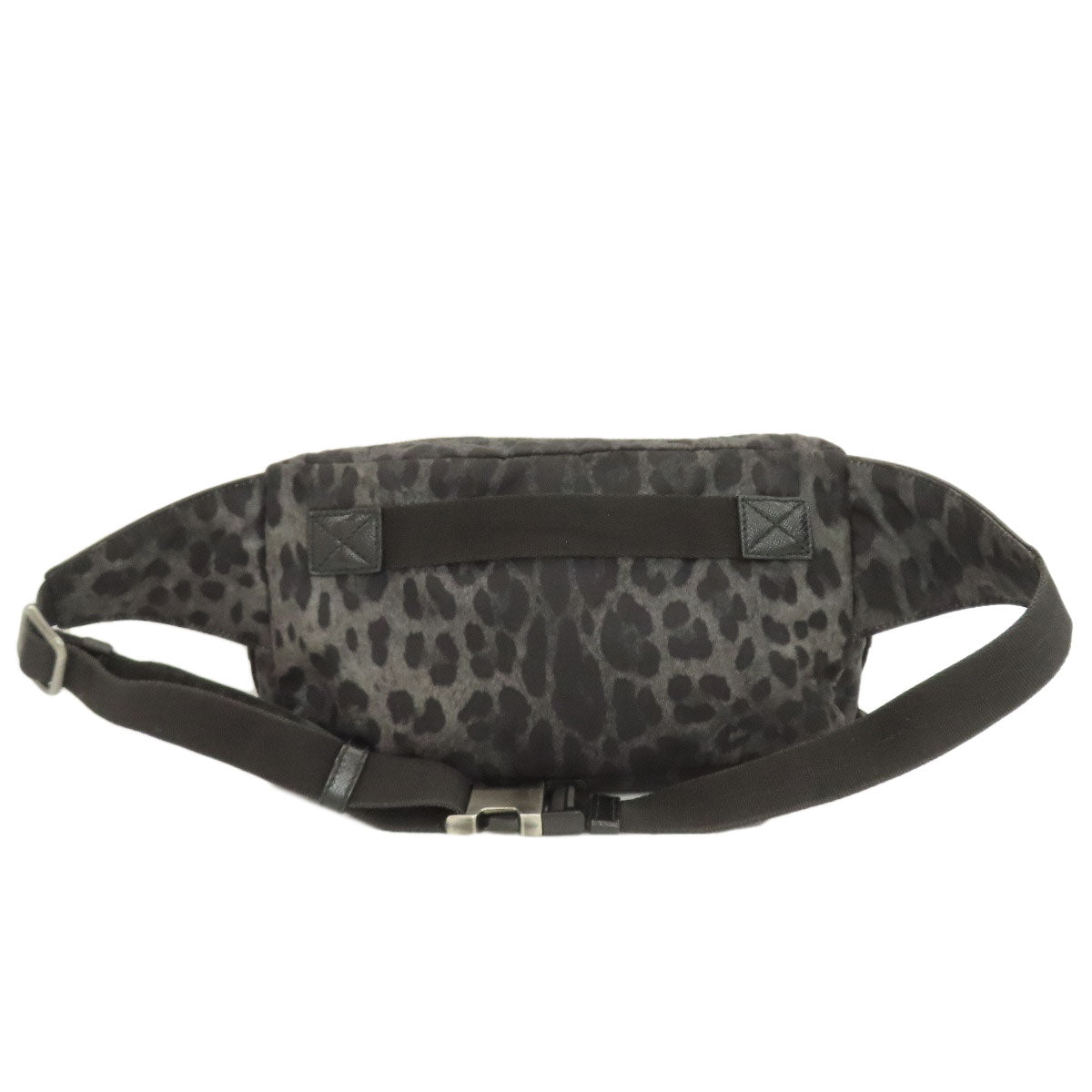 Dolce&Gabbana Leopard pattern Hip bag, waist bag Nylon Ladies [Used]