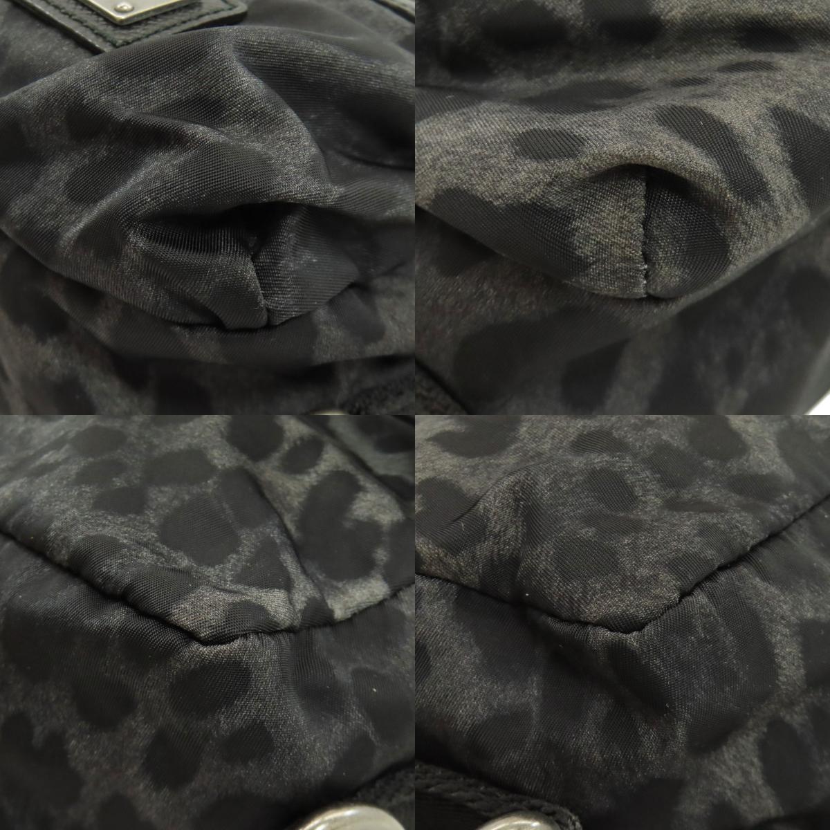 Dolce&Gabbana Leopard pattern Hip bag, waist bag Nylon Ladies [Used]