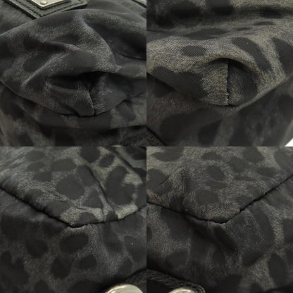 Dolce&Gabbana Leopard pattern Hip bag, waist bag Nylon Ladies [Used]
