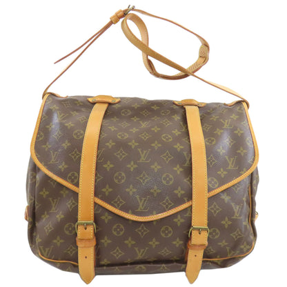 LOUIS VUITTON M42252 Saumur LL Shoulder Bag Monogram canvas Ladies [Used]