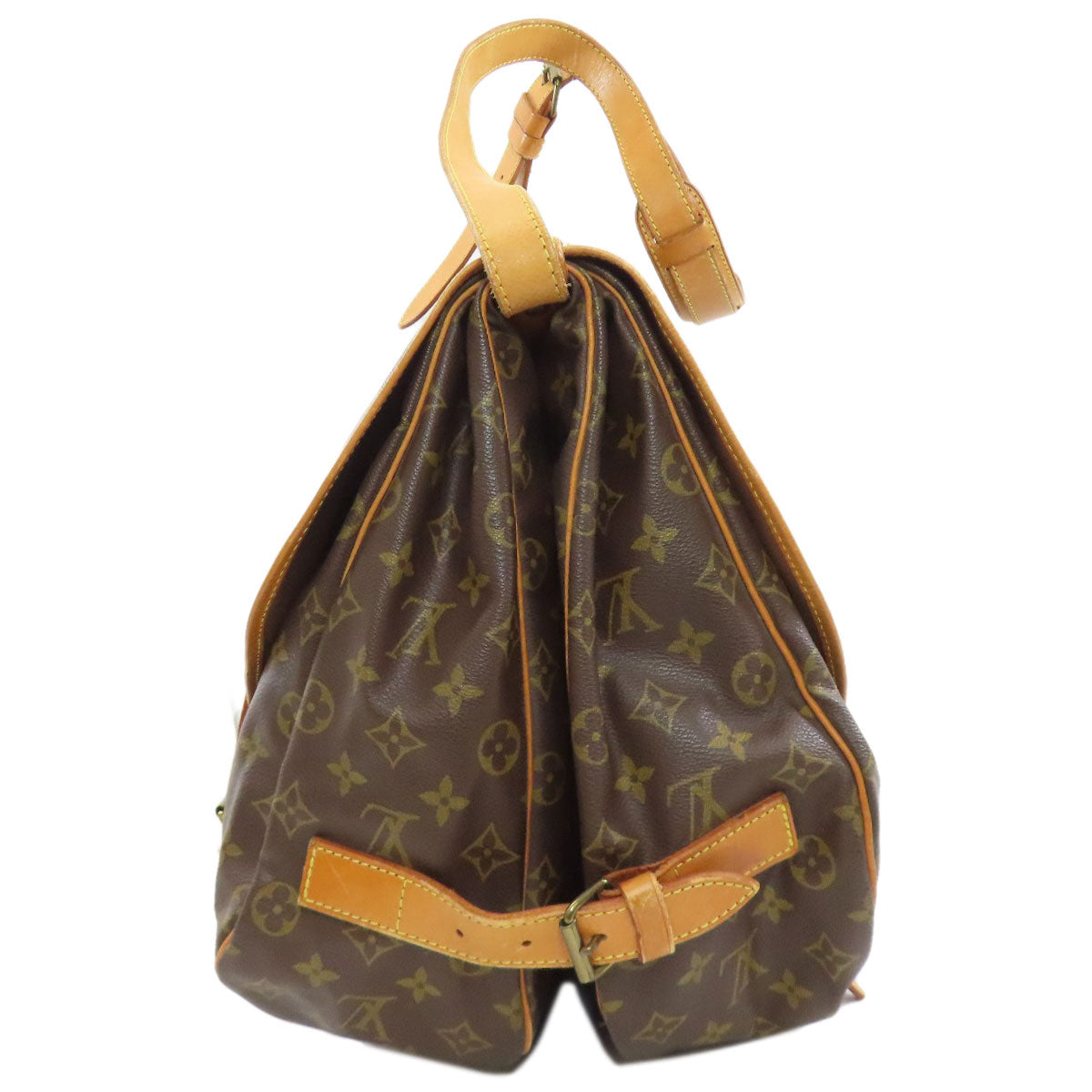 LOUIS VUITTON M42252 Saumur LL Shoulder Bag Monogram canvas Ladies [Used]