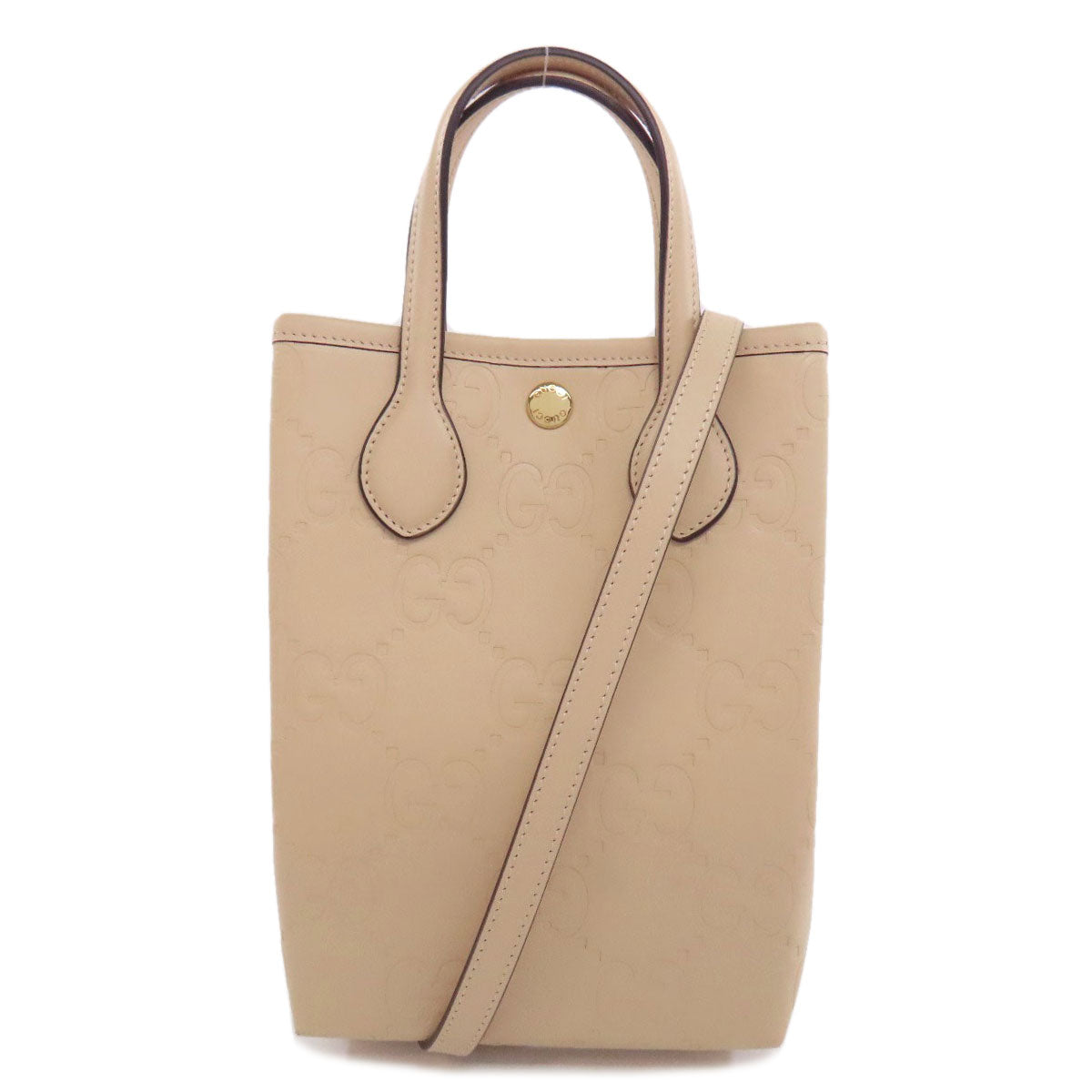 GUCCI 790133 GG Super Mini Bag Handbag PVC Ladies [Used]