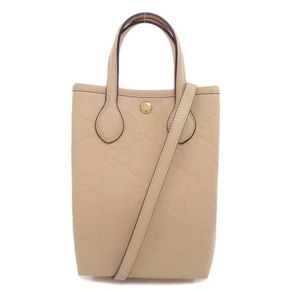 GUCCI 790133 GG Super Mini Bag Handbag PVC Ladies [Used]