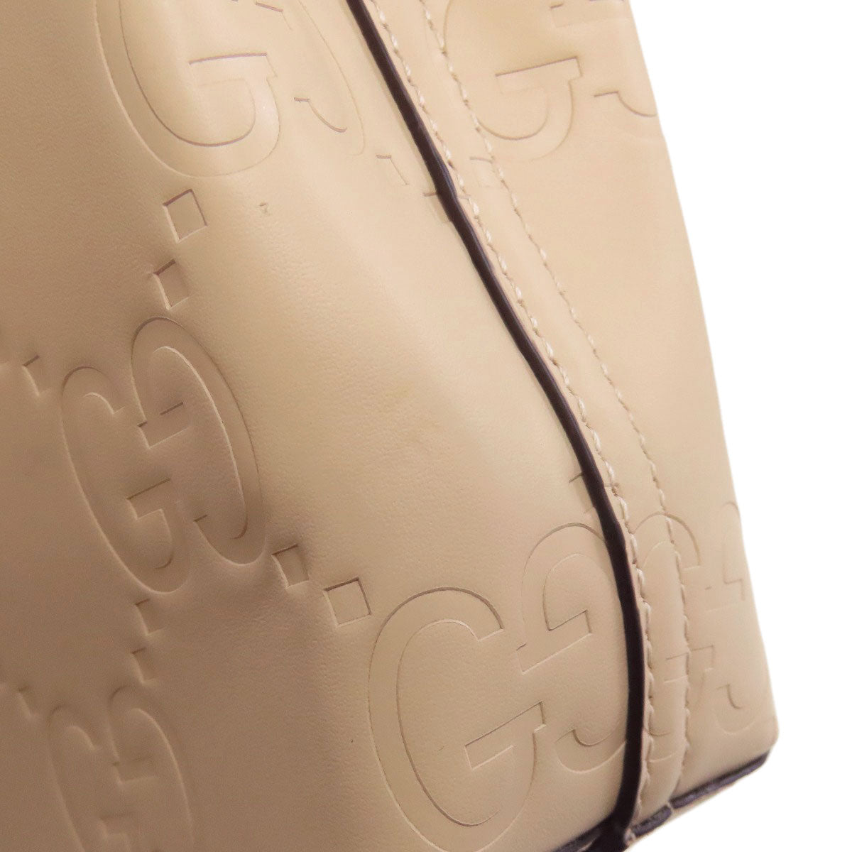 GUCCI 790133 GG Super Mini Bag Handbag PVC Ladies [Used]