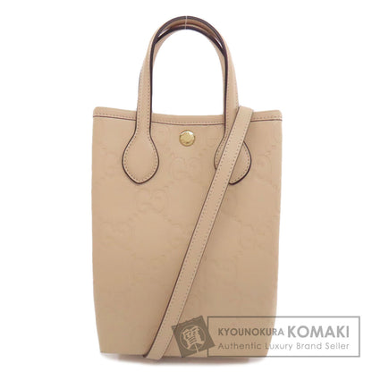 GUCCI 790133 GG Super Mini Bag Handbag PVC Ladies [Used]