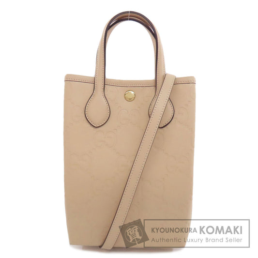 GUCCI 790133 GG Super Mini Bag Handbag PVC Ladies [Used]