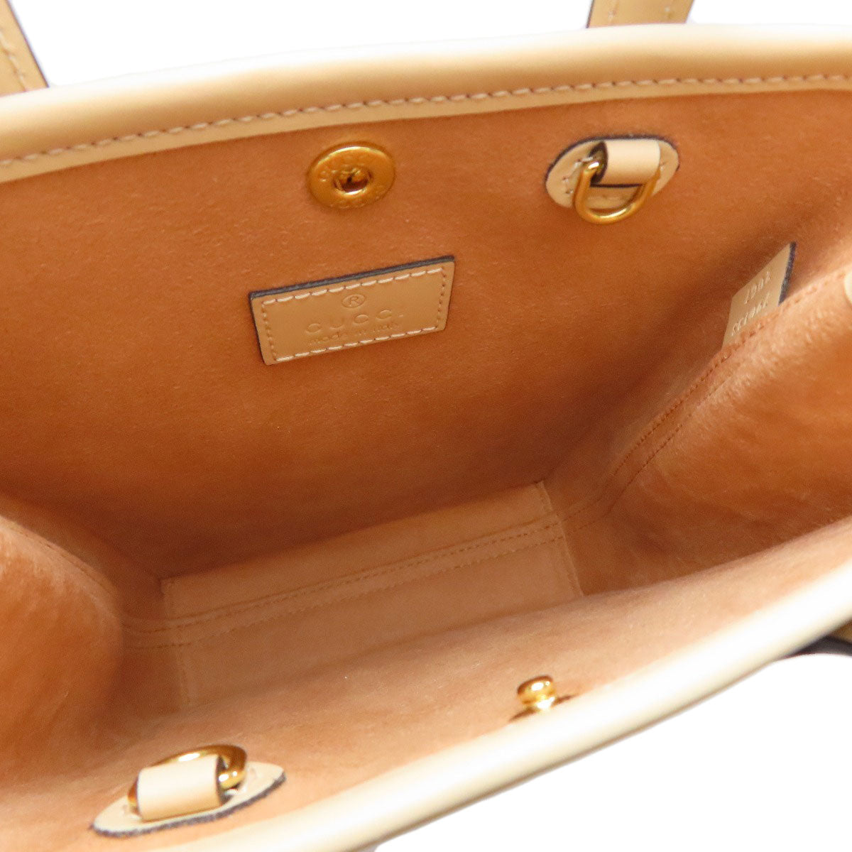 GUCCI 790133 GG Super Mini Bag Handbag PVC Ladies [Used]