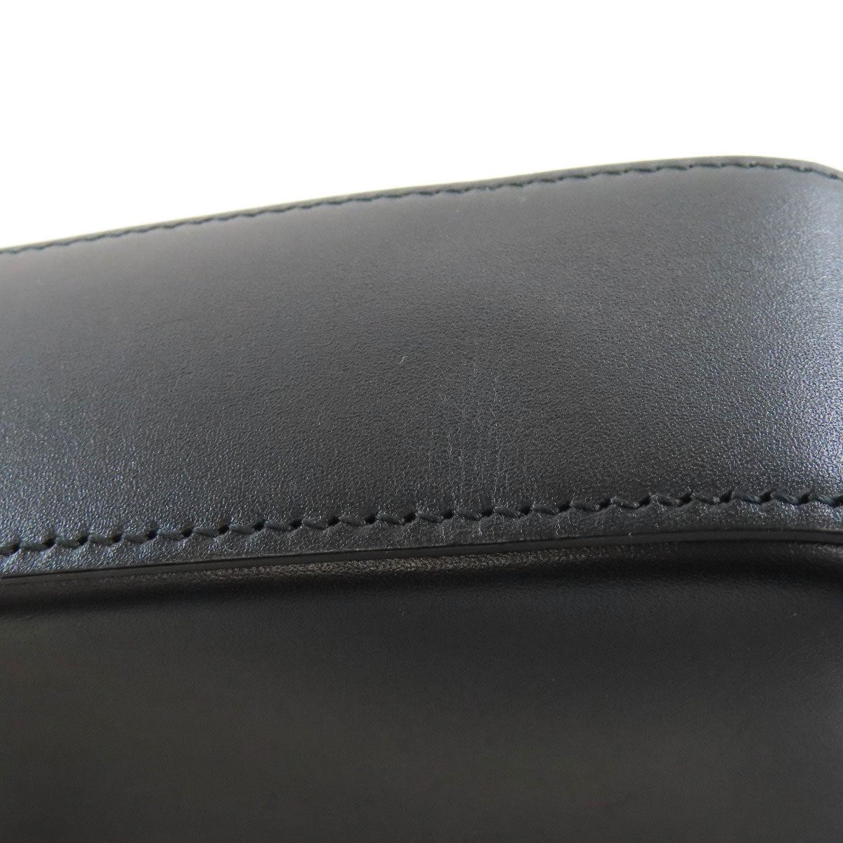 GUCCI 739722 Long Shoulder Double G Mini Shoulder Shoulder Bag Leather Ladies [Used]