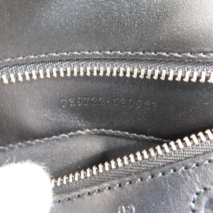 GUCCI 739722 Long Shoulder Double G Mini Shoulder Shoulder Bag Leather Ladies [Used]