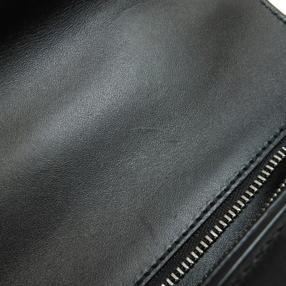 GUCCI 739722 Long Shoulder Double G Mini Shoulder Shoulder Bag Leather Ladies [Used]