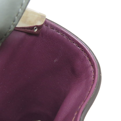 FENDI 2 Joule 2WAY Handbag Leather Ladies [Used]