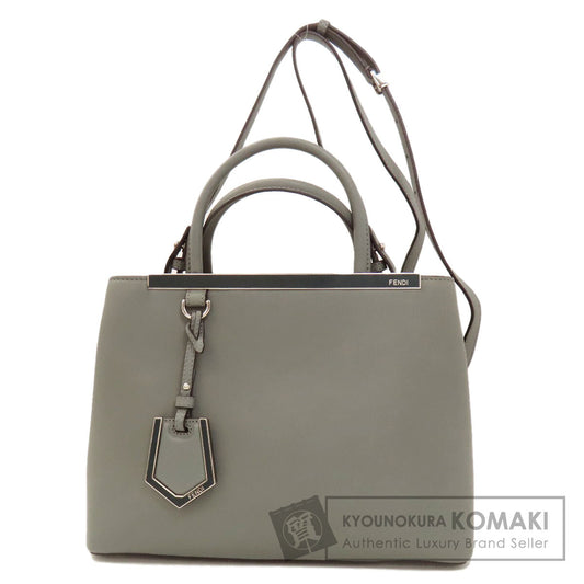 FENDI 2 Joule 2WAY Handbag Leather Ladies [Used]