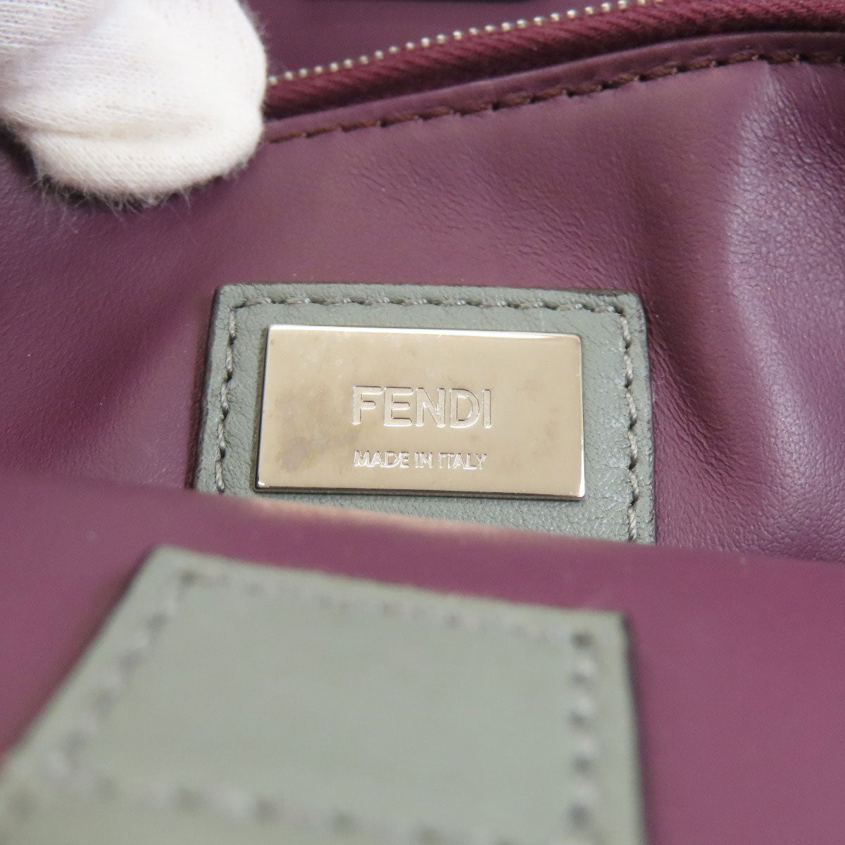 FENDI 2 Joule 2WAY Handbag Leather Ladies [Used]
