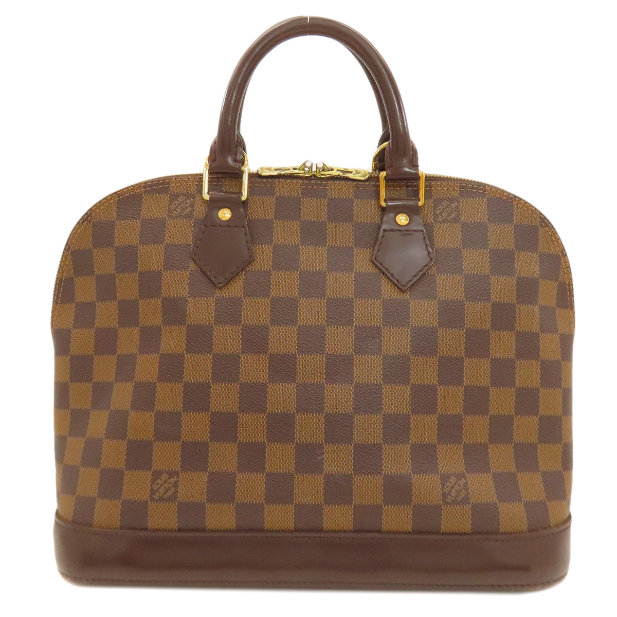 LOUIS VUITTON N51131 Alma Handbag Damier canvas Ladies [Used]