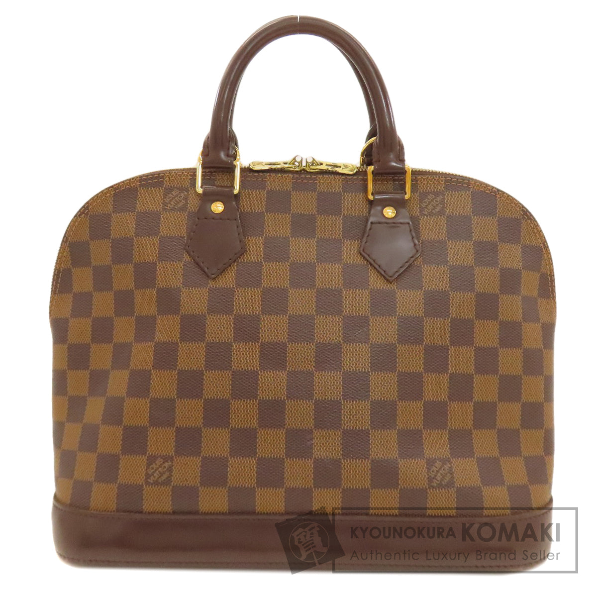 LOUIS VUITTON N51131 Alma Handbag Damier canvas Ladies [Used]
