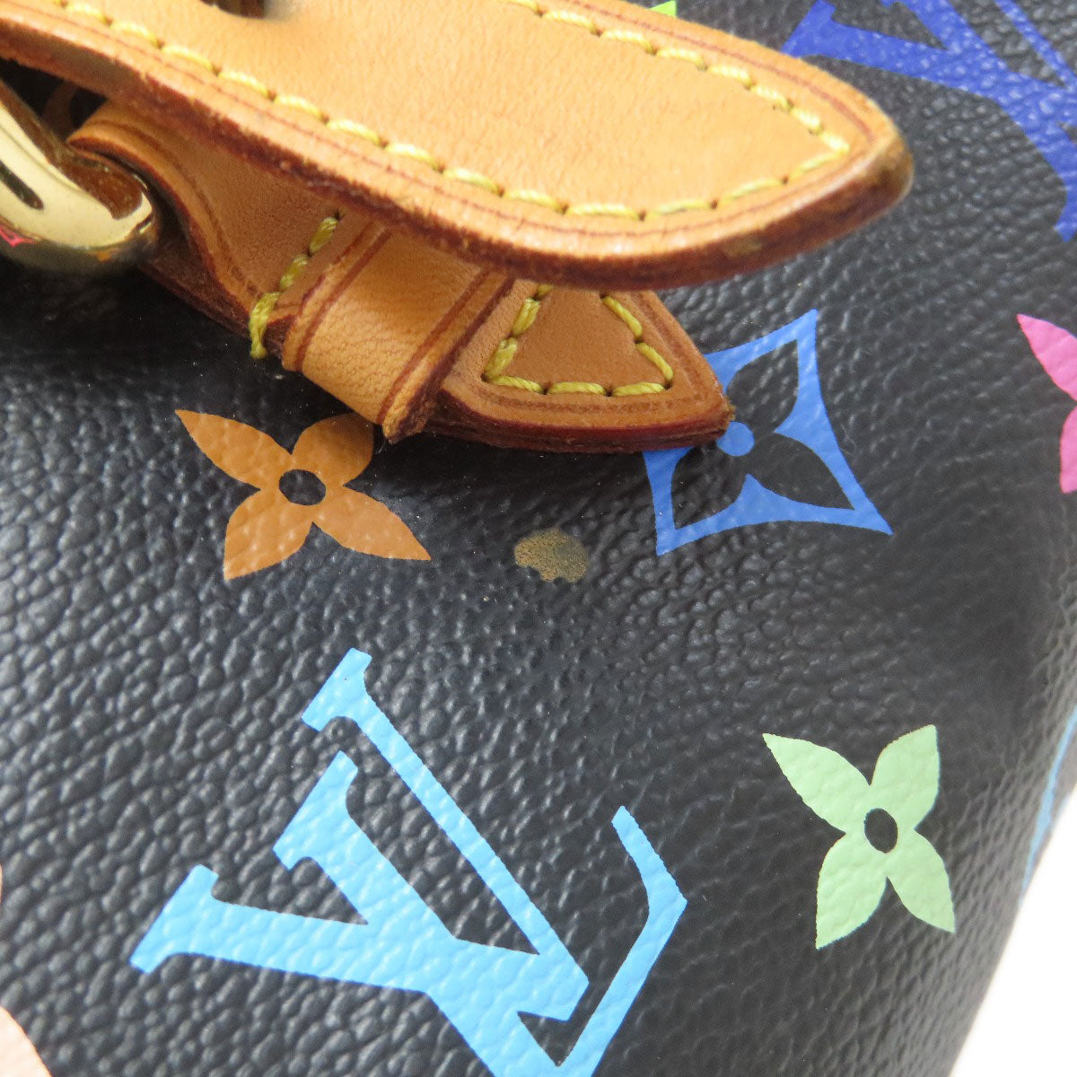 LOUIS VUITTON M40097 Priscilla Handbag Monogram Multicolore canvas Ladies [Used]