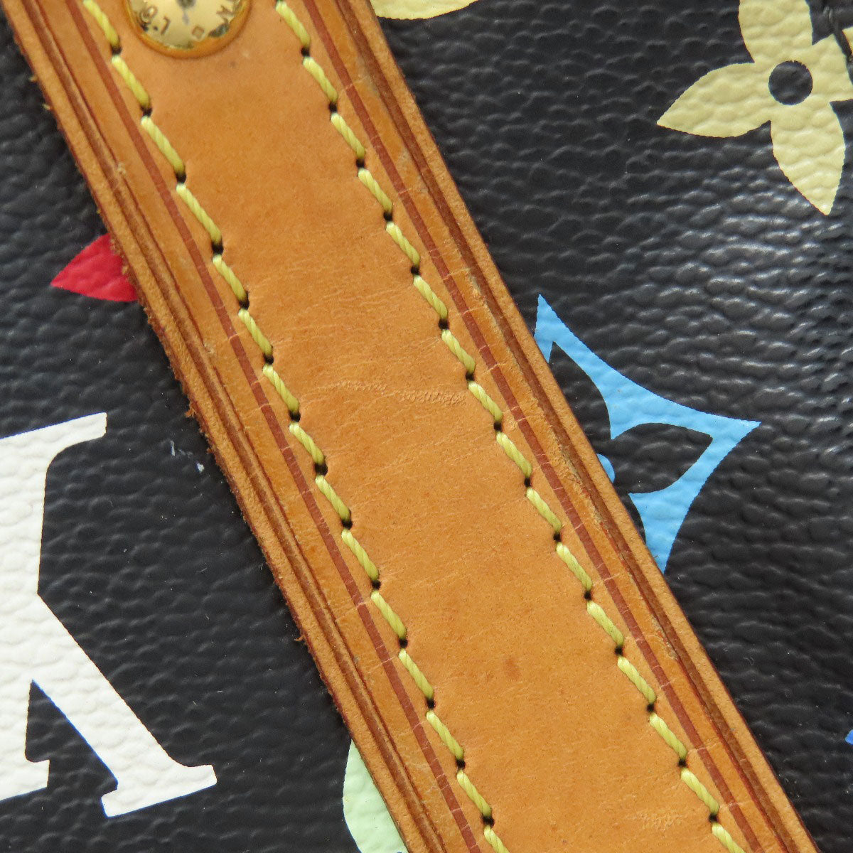 LOUIS VUITTON M40097 Priscilla Handbag Monogram Multicolore canvas Ladies [Used]