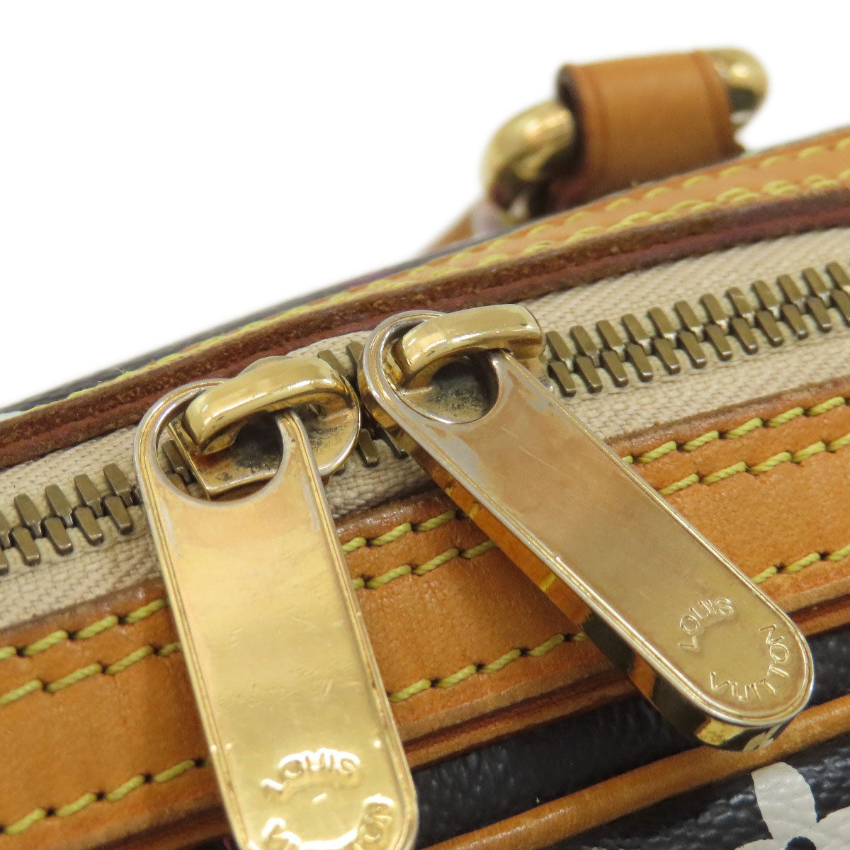 LOUIS VUITTON M40097 Priscilla Handbag Monogram Multicolore canvas Ladies [Used]