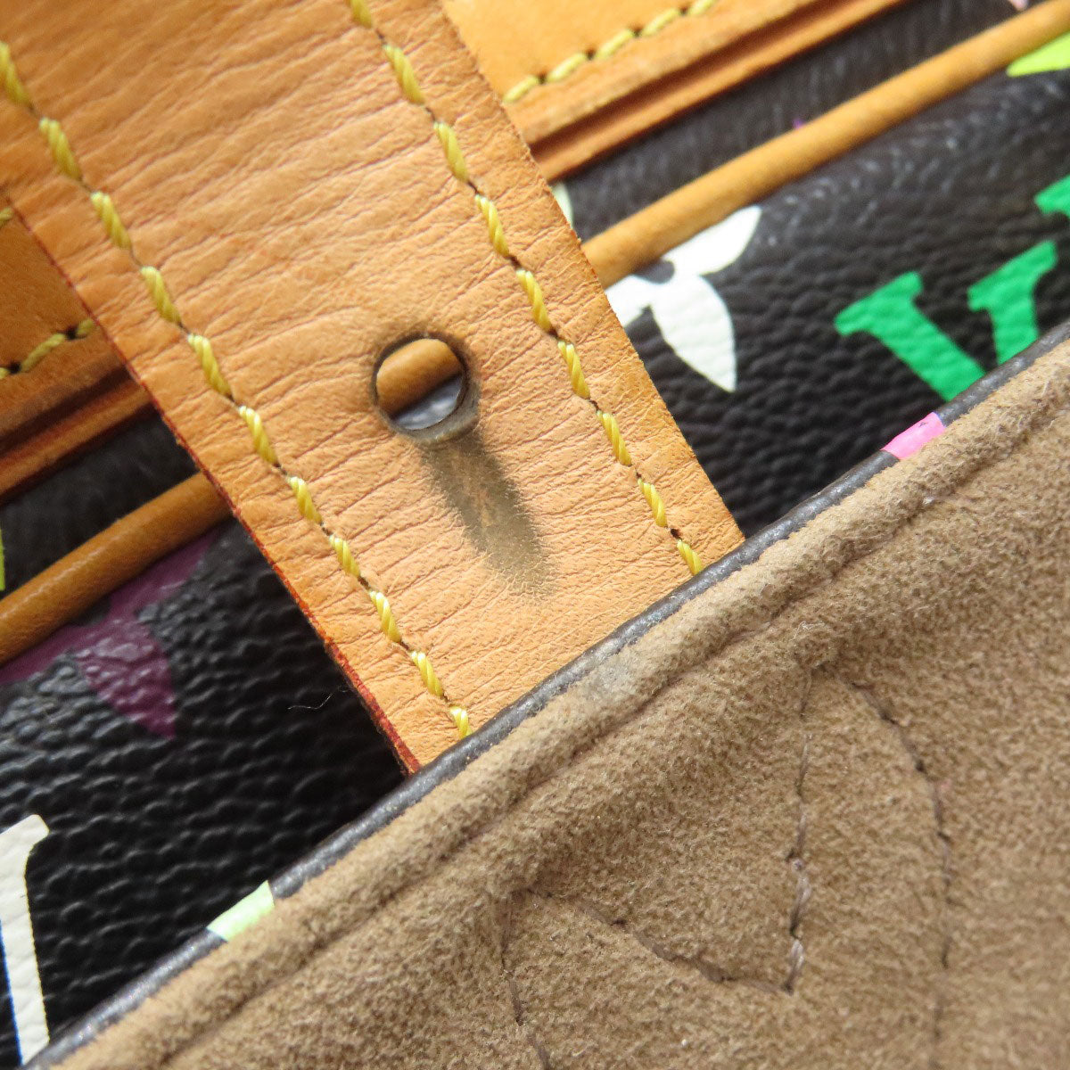 LOUIS VUITTON M40097 Priscilla Handbag Monogram Multicolore canvas Ladies [Used]