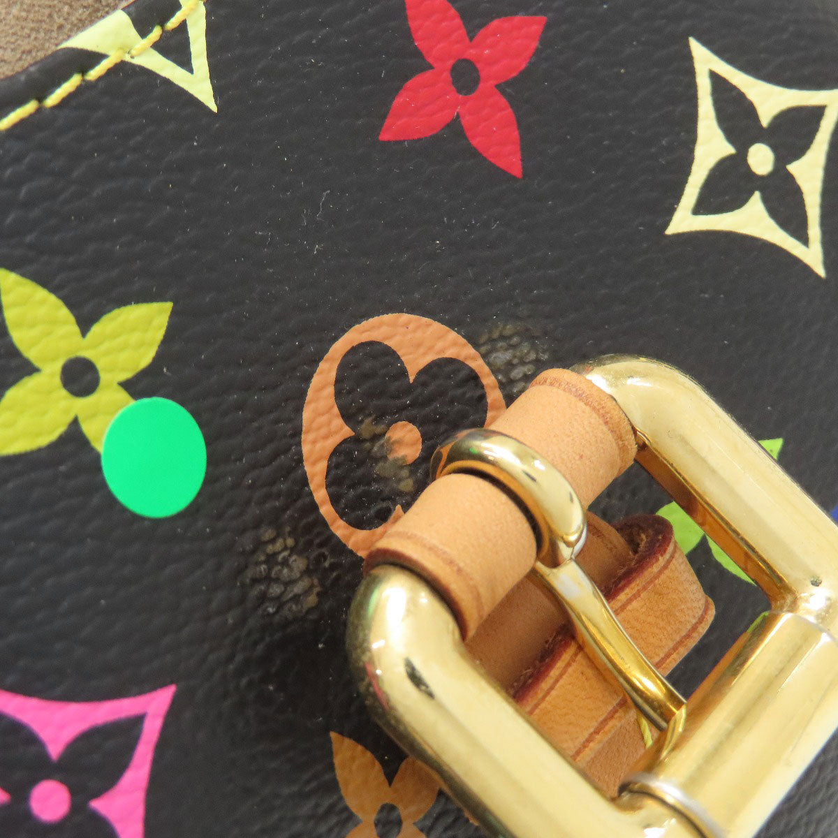 LOUIS VUITTON M40097 Priscilla Handbag Monogram Multicolore canvas Ladies [Used]