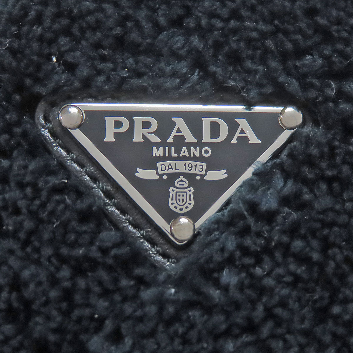 PRADA 1BH190 Triangle Shoulder Bag Bore Ladies [Used]