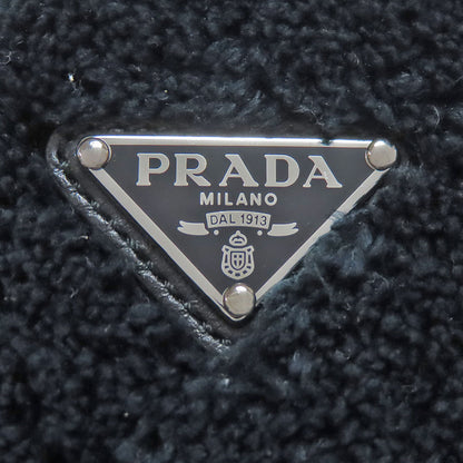 PRADA 1BH190 Triangle Shoulder Bag Bore Ladies [Used]