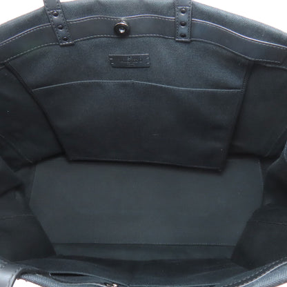 VALENTINO Studs Tote Bag Canvas Ladies [Used]