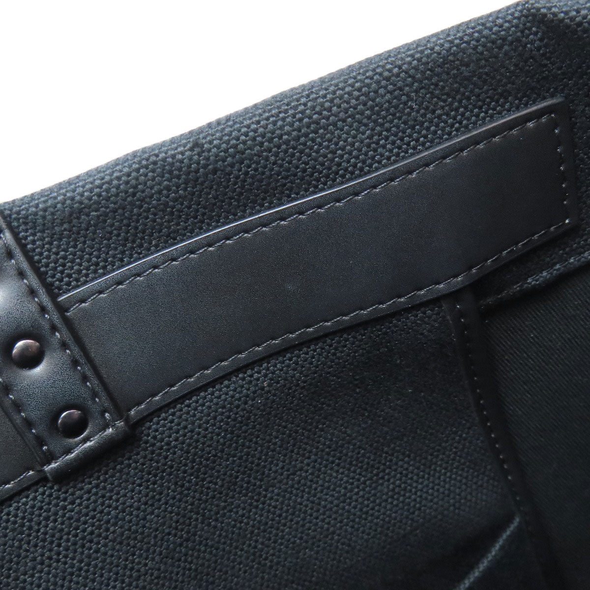 VALENTINO Studs Tote Bag Canvas Ladies [Used]