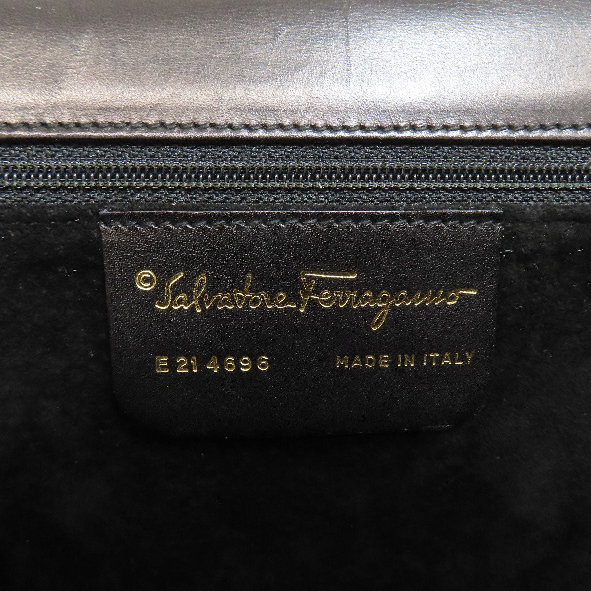 Salvatore Ferragamo GanciniHardware Shoulder Bag Leather Ladies [Used]