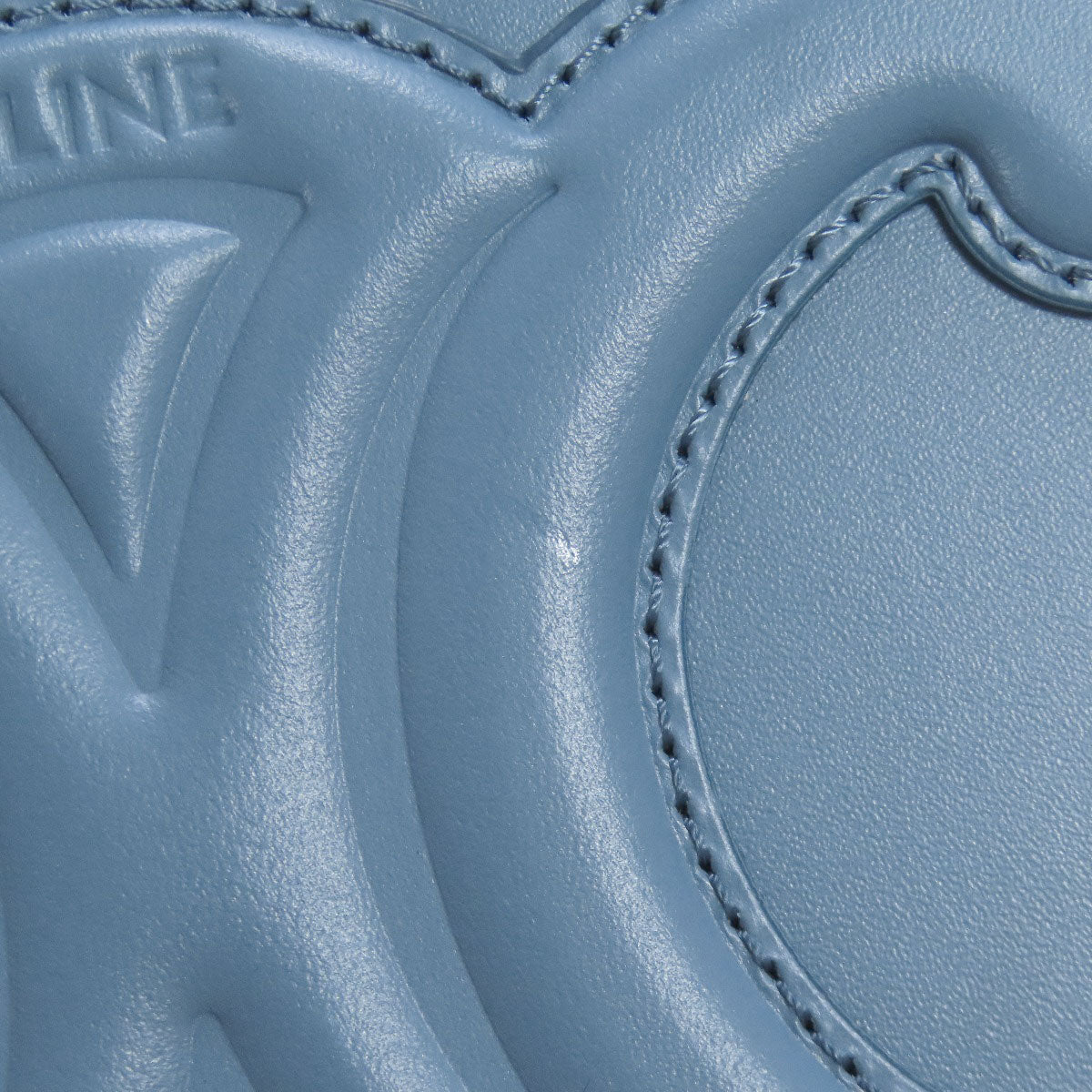 CELINE Triomphe Shoulder Bag Calf Ladies [Used]