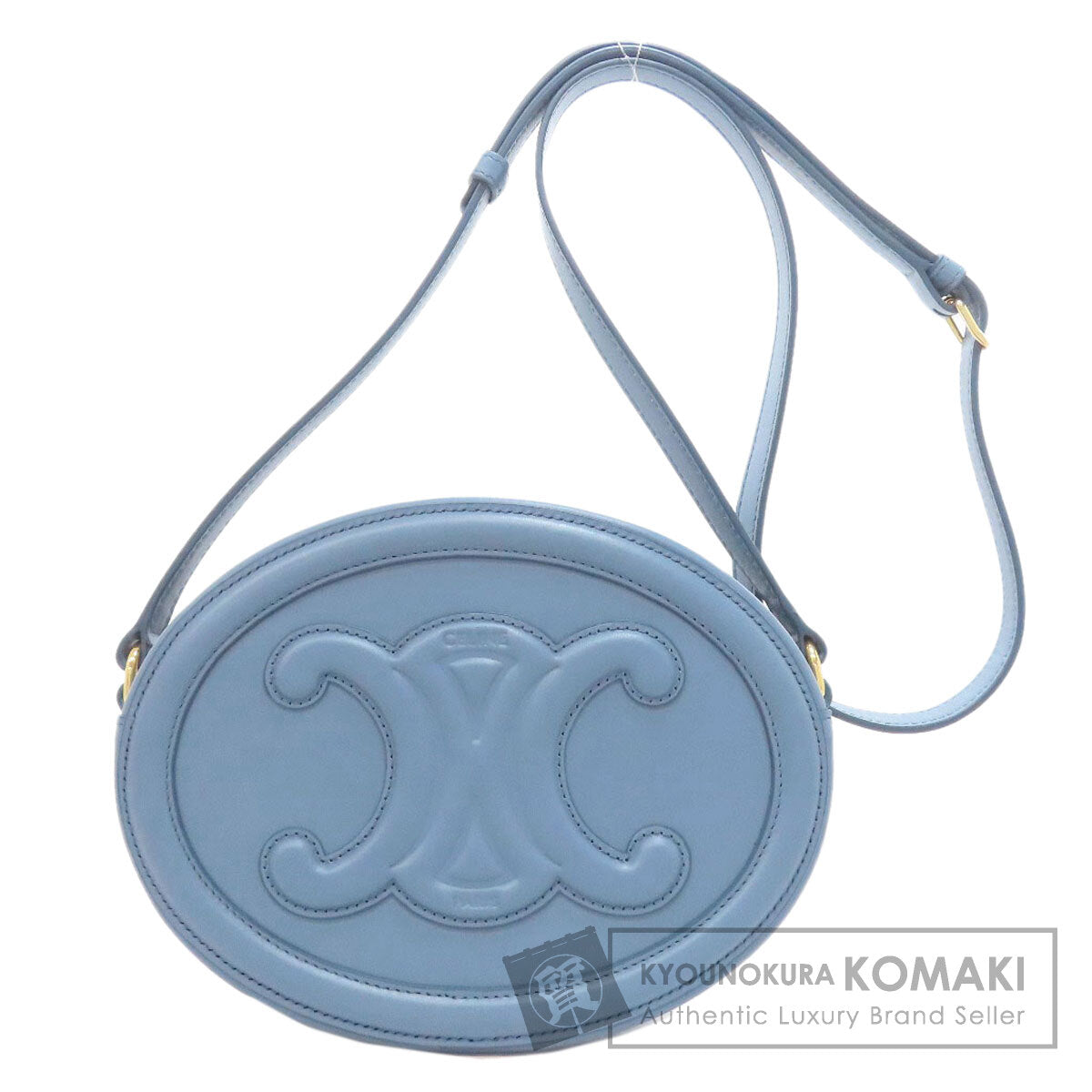 CELINE Triomphe Shoulder Bag Calf Ladies [Used]