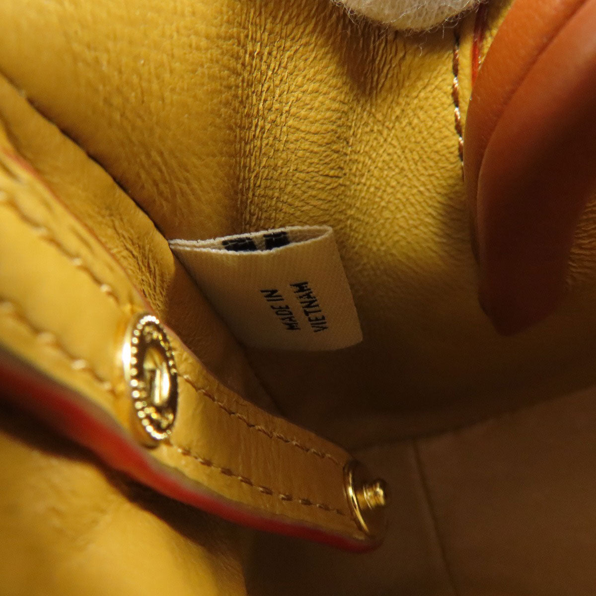 COACH 20215 Dinky Flower Motif Shoulder Bag Leather Ladies [Used]