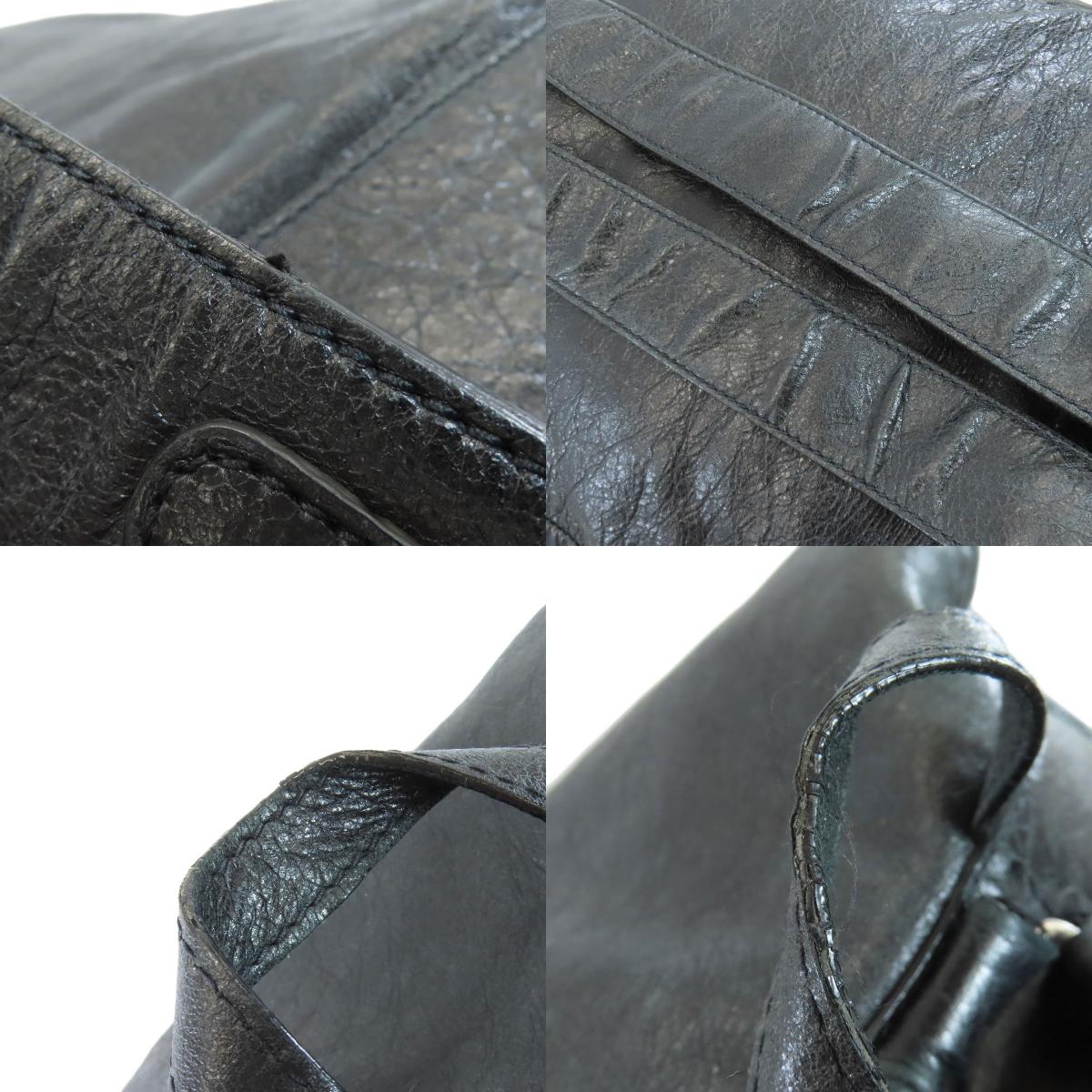 BALENCIAGA 340138 Classic Traveler Backpack Â· Daypack Calf Ladies [Used]