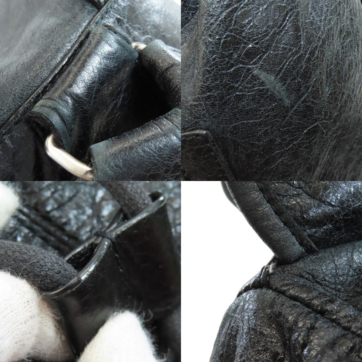 BALENCIAGA 340138 Classic Traveler Backpack Â· Daypack Calf Ladies [Used]