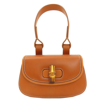 GUCCI 681137 Bamboo 2WAY Hip bag, waist bag Calf Ladies [Used]