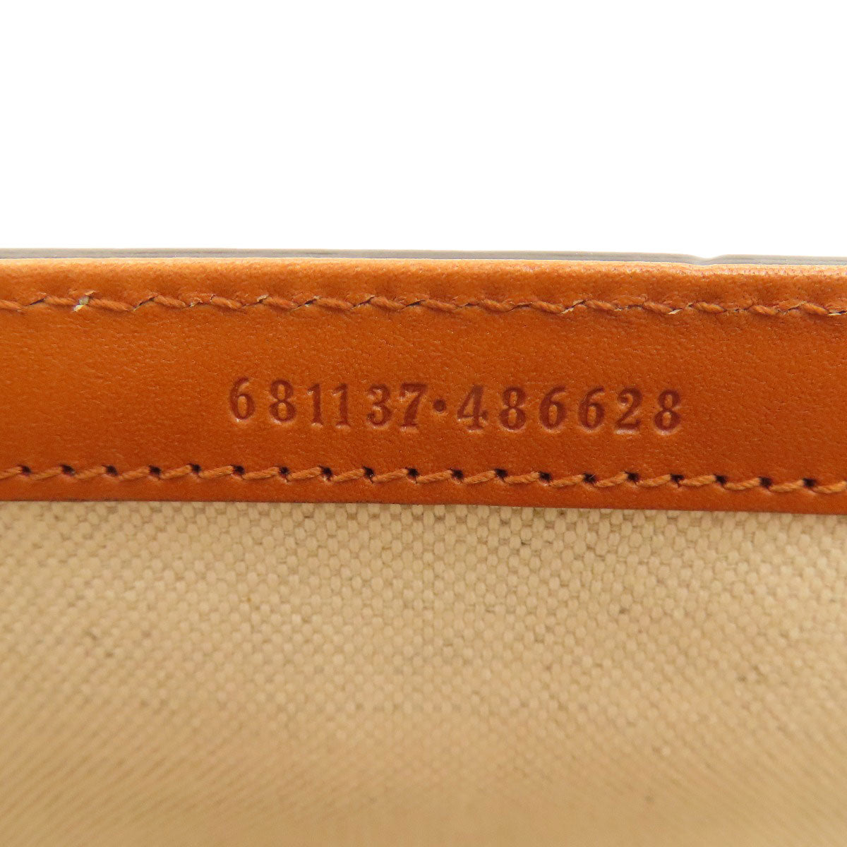 GUCCI 681137 Bamboo 2WAY Hip bag, waist bag Calf Ladies [Used]