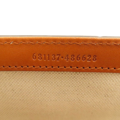 GUCCI 681137 Bamboo 2WAY Hip bag, waist bag Calf Ladies [Used]