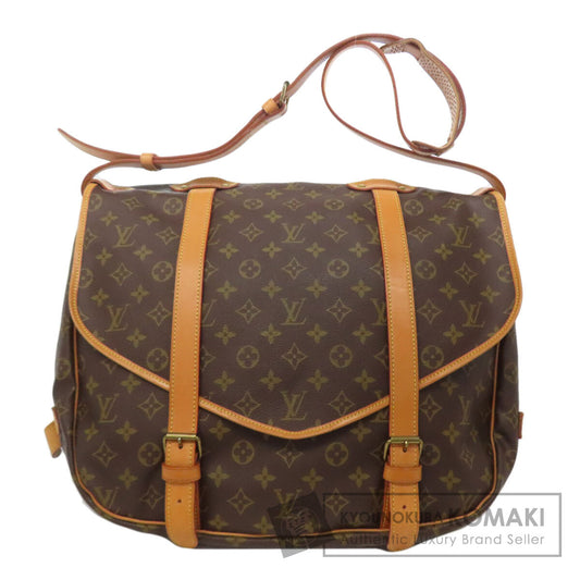 LOUIS VUITTON M42252 Saumur 43 LL Shoulder Bag Monogram canvas Ladies [Used]