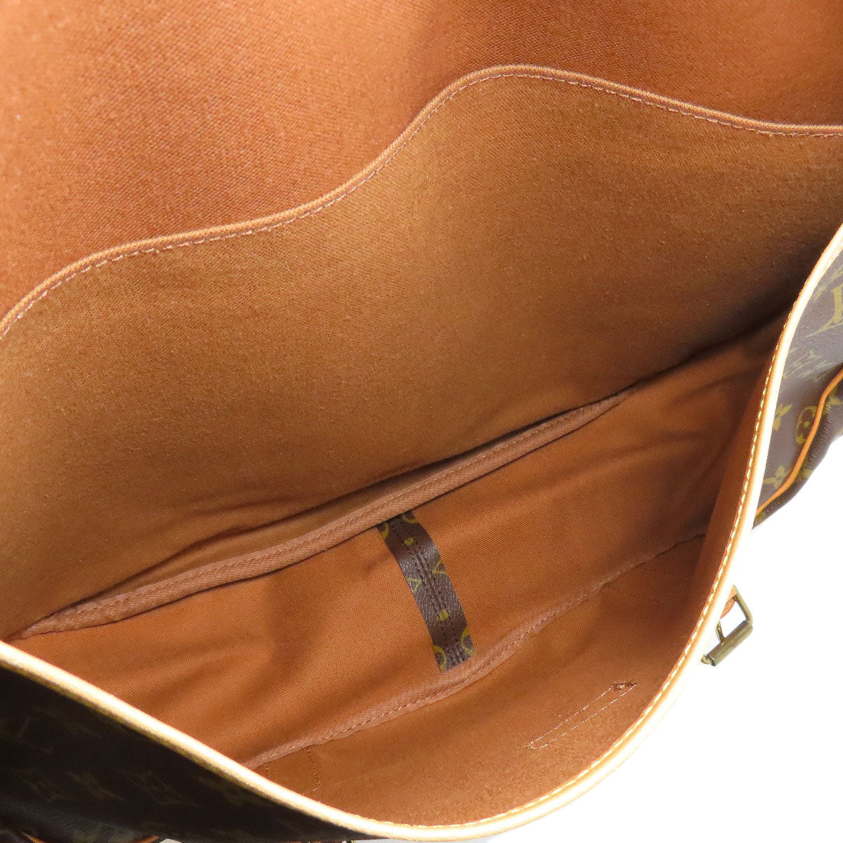 LOUIS VUITTON M42252 Saumur 43 LL Shoulder Bag Monogram canvas Ladies [Used]