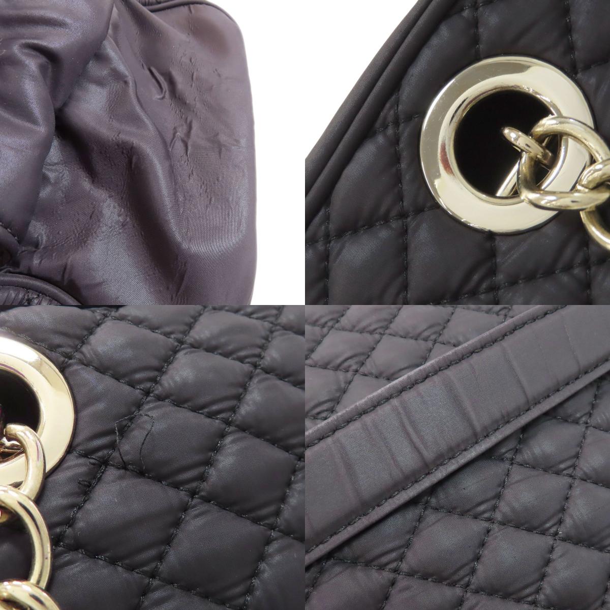 Dolce&Gabbana Chain bag quilted Tote Bag Nylon Ladies [Used]