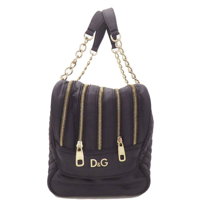Dolce&Gabbana Chain bag quilted Tote Bag Nylon Ladies [Used]