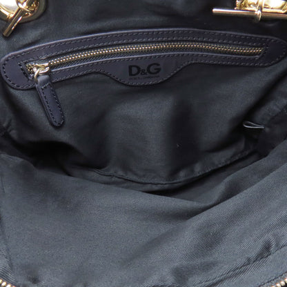Dolce&Gabbana Chain bag quilted Tote Bag Nylon Ladies [Used]