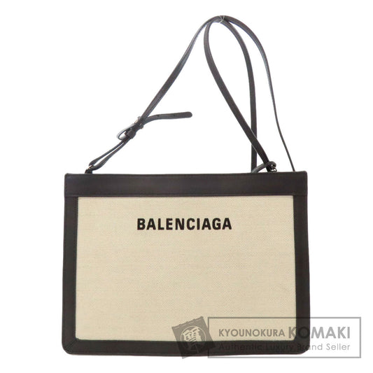 BALENCIAGA 339937 logo Shoulder Bag Canvas Ladies [Used]
