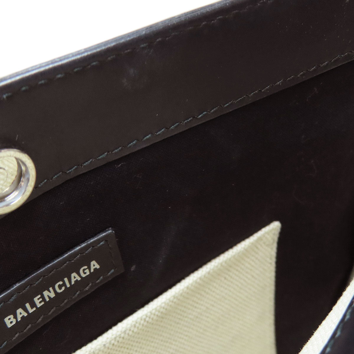 BALENCIAGA 339937 logo Shoulder Bag Canvas Ladies [Used]